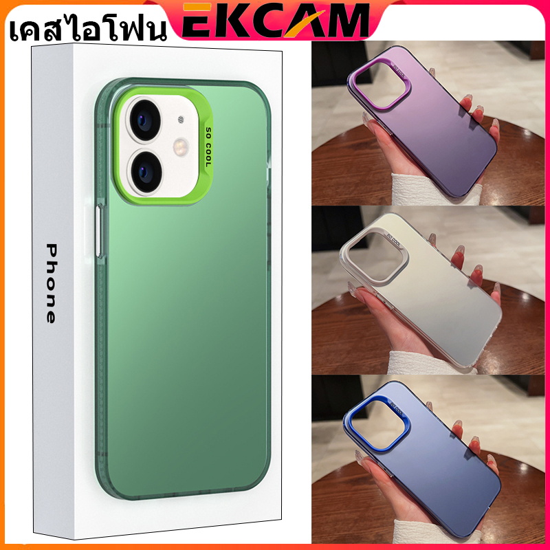 Ekcam เคสไอโฟน11 ไอโฟน11 เคส11 for iPhone 11 12 13 14 Pro ProMax Plus Case เคลส กันกระแทก ไทย i11 เคสไอโฟนผู้ชาย เท่ๆ