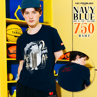 New Arrival คอกลมเเขนสั้น ฮาโลวีน ANC.23003 - HALLOWEEN STREET T- SHIRT