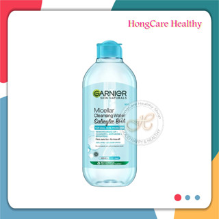 Garnier Micellar Cleansing Water Salicylic BHA 400ml. , ล้างเครื่องสำอาง การ์นิเย่ ไมเซล่า คลีนซิ่ง วอเตอร์ ซาลิไซลิค