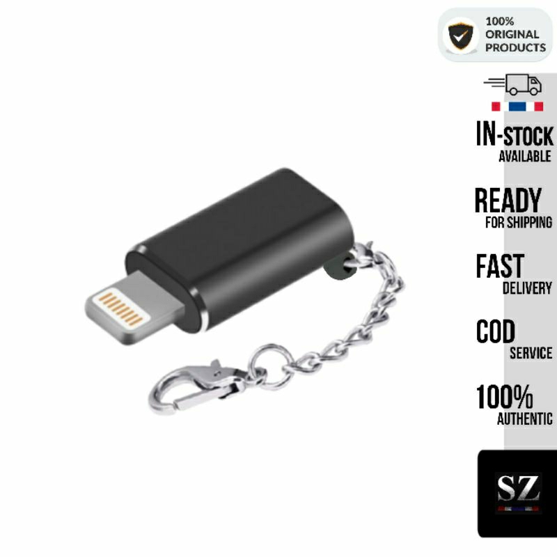 adapter Type-C to iP รองรับ fast charge อแดปเตอร์ type c ไป L / android to lOS