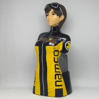 กระปุกออมสินซอฟไวนีล  Namco Queen 1/6 Reiko Nagase Ridge Racer มือสอง ของแท้ สภาพดี