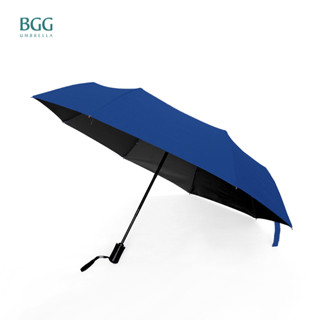 BGG UV Auto Open Close Umbrella ร่ม ร่มอัตโนมัติ 3ตอน เคลือบสีดำ กันแดด กันยูวี กันฝน (AT0022)