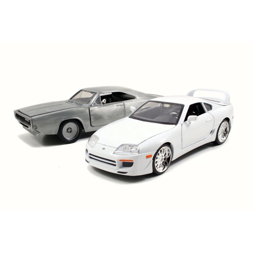 Fast and Furious Brian's Supra and Dom's Charger Limited Movie Scene Edition 1/24 JADA