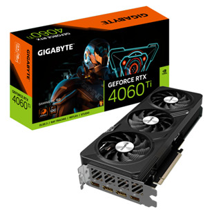 VGA (การ์ดแสดงผล) GIGABYTE GEFORCE RTX 4060 TI GAMING OC 16G - 16GB GDDR6 (GV-N406TGAMING OC-16GD)