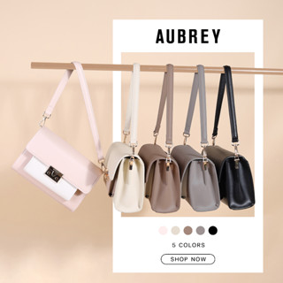 MUNIGA รุ่น "Aubrey" กระเป๋าสะพายข้าง สีทูโทน  New Arrivals🌻