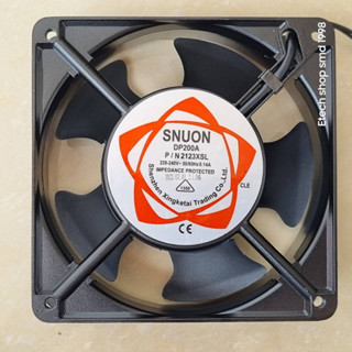 snuonพัดลมระบายความร้อนตู้RACK ขนาด12* 12Cm 220-240V Ac 0.13A.AC SNUON