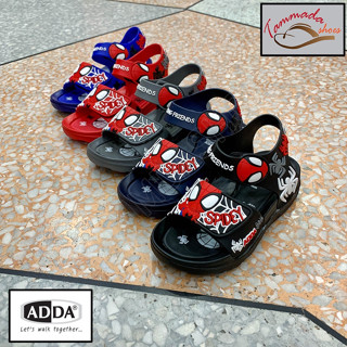 รองเท้ารัดส้น ADDA 32E14 Spiderman รองเท้ารัดส้นเด็กผู้ชาย รองเท้ารัดส้นสไปเดอร์แมน