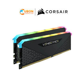 RAM (แรมพีซี) 16GB(8GBx2) DDR4 3200MHz CORSAIR VENGEANCE RGB RSประกัน LT (CMG16GX4M2E3200C16)