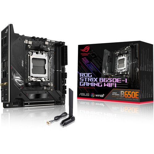 MAINBOARD ASUS ROG STRIX B650E-I GAMING WIFI (DDR5) (SOCKET AM5) (MINI-ITX)