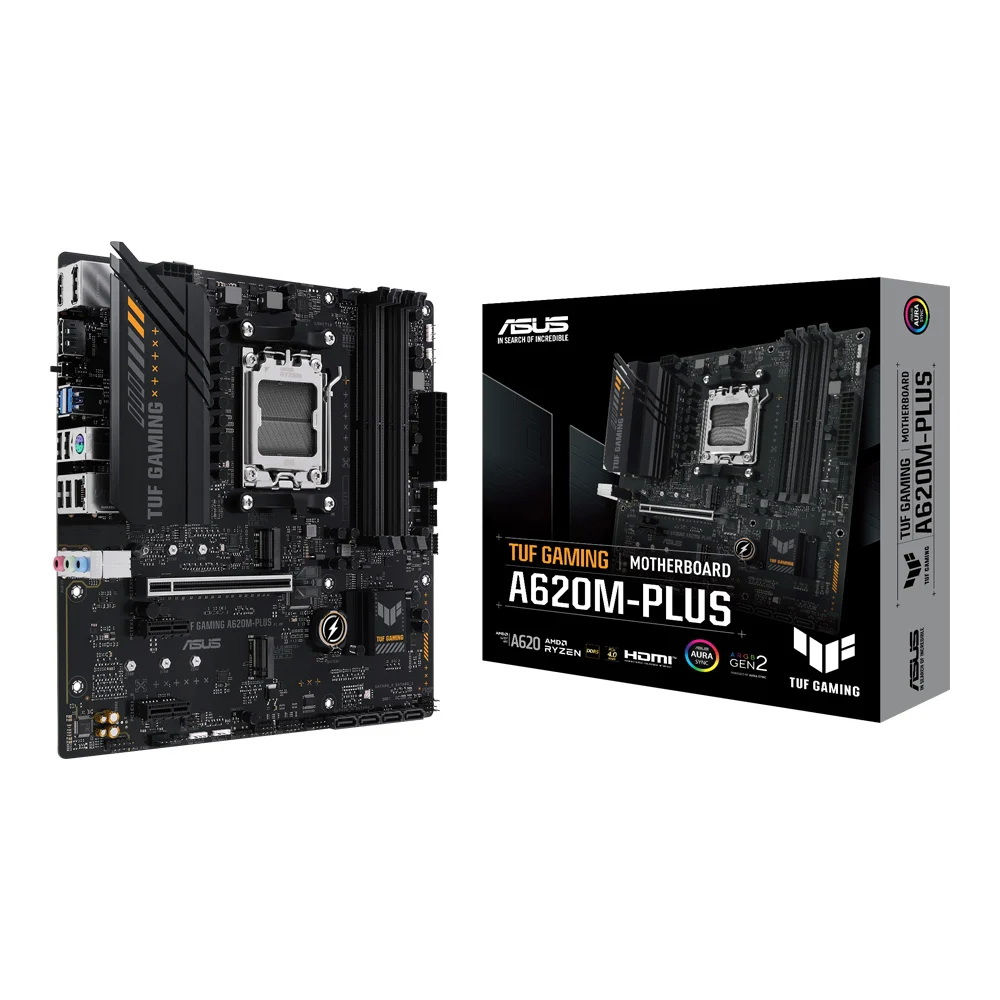 MAINBOARD  ASUS TUF GAMING A620M-PLUS (DDR5) (SOCKET AM5) (MICRO-ATX)