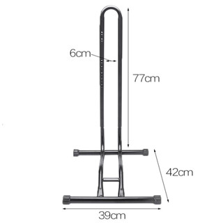 ขาตั้งจักรยาน แบบถอยเข้าจอดและเกี่ยวข้าง (Black)  คุณสมบัติ เมื่อจักรยานไม่มีขาตั้งมาให้ เราจึงต้องใช้ขาตั้งที่เหมาะกับ