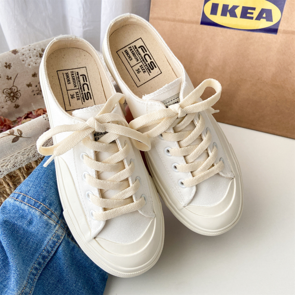 รองเท้าผ้าใบเปิดส้น FCS | 123