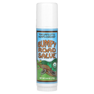 Sierra Bees Bumpy road salve แบบแท่ง พกพาง่าย ใช้ง่าย ขนาด17กรัม ทารอยพกช้ำ สำหรับตุ่มและรอยฟกช้ำเล็กๆ น้อยๆ