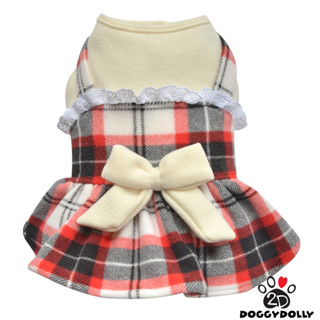 Pet cloths -Doggydolly  เสื้อผ้าแฟชั่น สัตว์เลี้ยง ชุดหมาแมว กันหนาว กระโปรง  Winter  1-9โล  W512