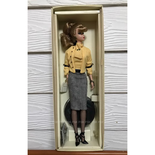 ตุ๊กตาบาร์บี้ Barbie BFMC The Secretary Genuine Silkstone Doll Gold Label 2007  L7322