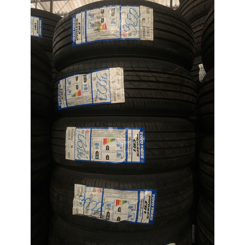 ยางรถยนต์Toyo195/65R15CR-1ยางใหม่ค้างปี