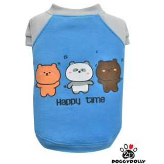 Pet cloths -Doggydolly winter collection เสื้อผ้าแฟชั่น  สัตว์เลี้ยง  ชุดหมาแมว เสื้อหนาว T-shirt  W518