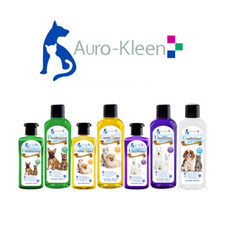 Auro – Kleen Shampoo แชมพูสุนัขและแมวขนาด 240มล.และขนาด 1000 มล.