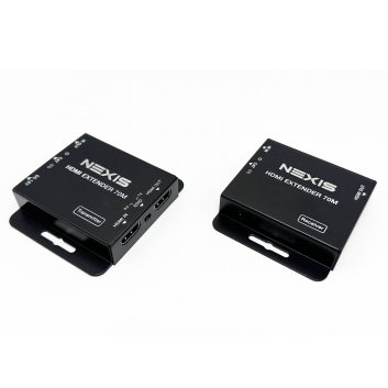 HDMI Extender ขยายสัญญาณ HDMI ไกล 70 เมตร ผ่านสาย Cat6/5e ความละเอียด 4K รุ่น ET4870X | NEXIS