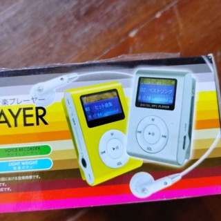 LCD MP3 PLAYER เครื่องเล่น MP3 เครื่องบันทึกเสียง.