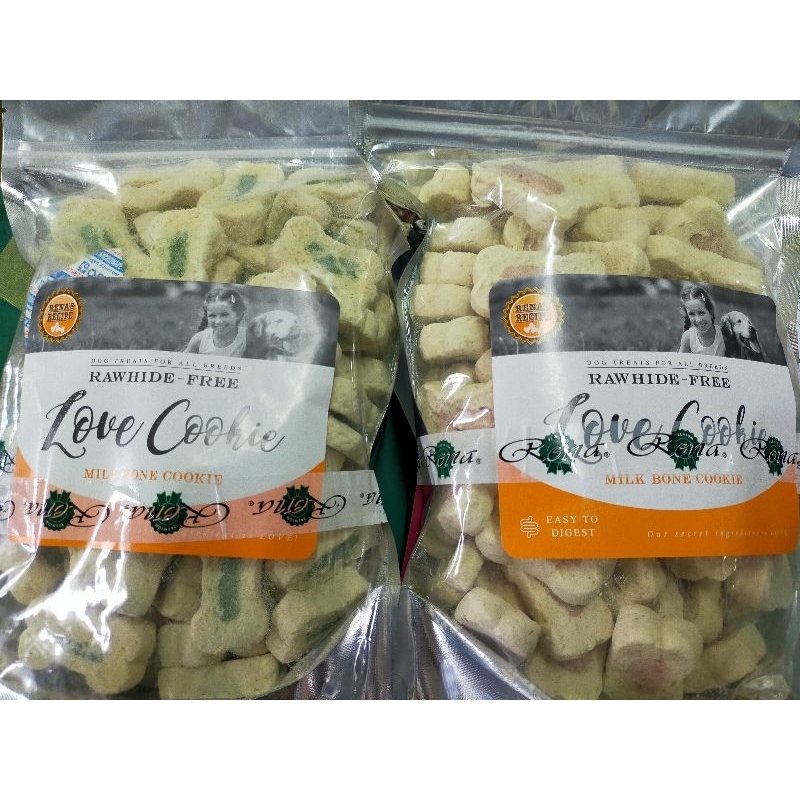 ขนมสุนัข Dog cookie Rena 's Recipe 500กรัม