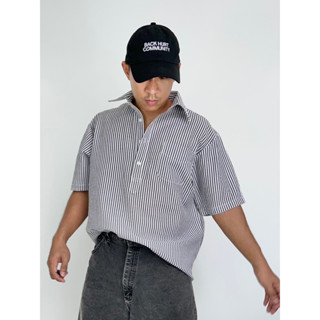 BLOC SHORT SLEEVE PULLOVER SHIRT เสื้อเชิ้ตแขนสั้น