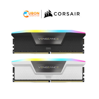 RAM (แรมพีซี) 32GB (16GBx2) DDR5 6200MHz RAM CORSAIR VENGEANCE RGB DDR5 ประกัน LT