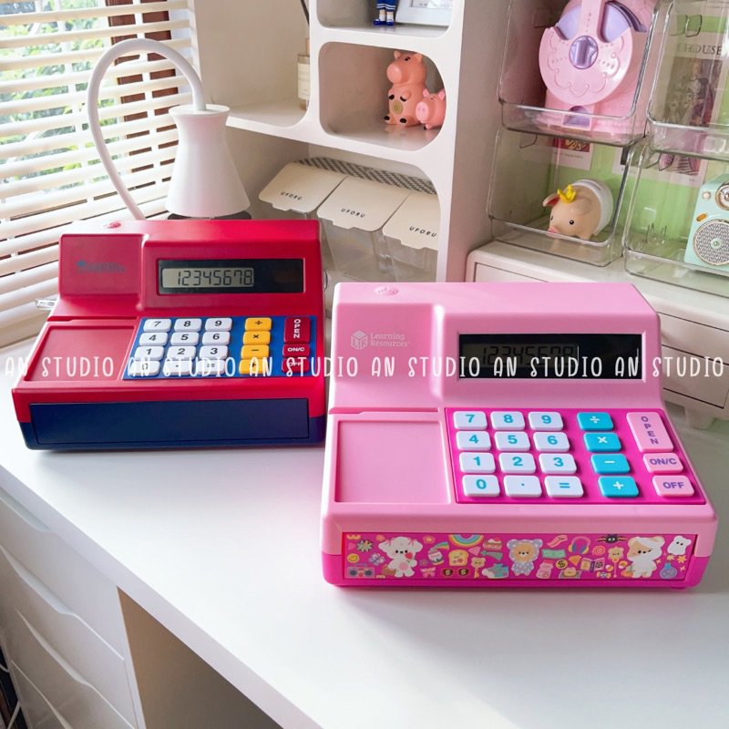 แคชเชียร์ของเล่นมือสองจากเมกา Learning Resources Pretend & Play Calculator Cash Register