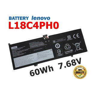 LENOVO แบตเตอรี่ L18C4PH0 (12เส้น) ของแท้ (สำหรับ YOGA C940 14IIL Series L18M4PH0) Lenovo Battery Notebook เลอโนโว