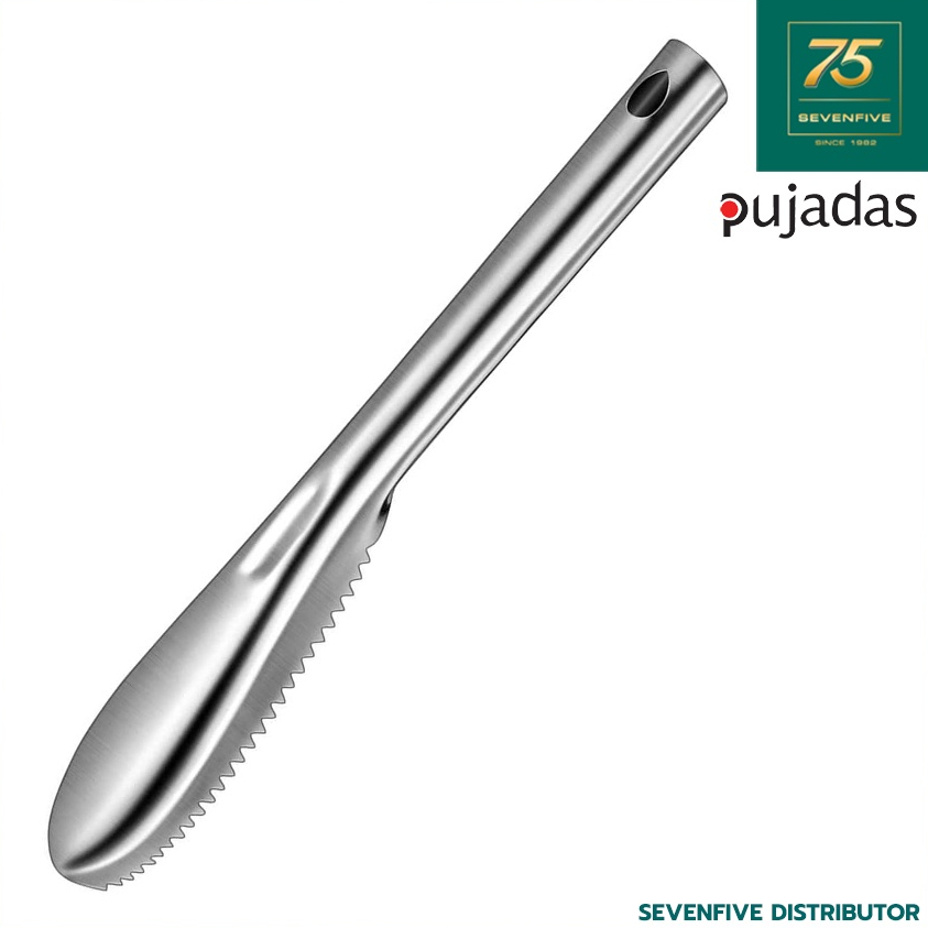 PUJADAS ที่ขอดเกล็ดปลา ขอดเกล็ด ขูดเกล็ดปลา สแตนเลส ยาว23.5ซม. PUJ1-944.000