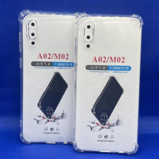 Case Samsung  A02 M02 ตรงรุ่น หนา1.5mm เคสใสกันมุม กันกระแทก 4 มุม ซัมซุง  ซิลิโคนนิ่ม ส่งไว จาก กทม