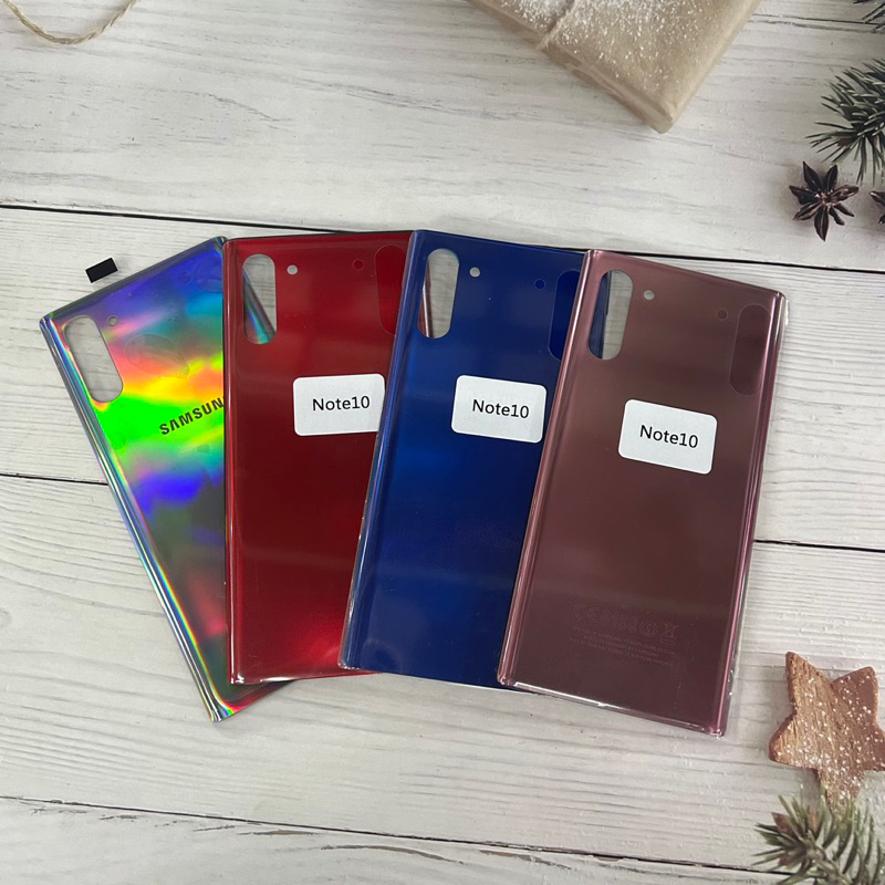 ฝาหลัง Samsung Note10 N970 อะไหล่ฝาหลัง Note10 ฝาหลังหลังเครื่อง Cover มีกาวในตัว