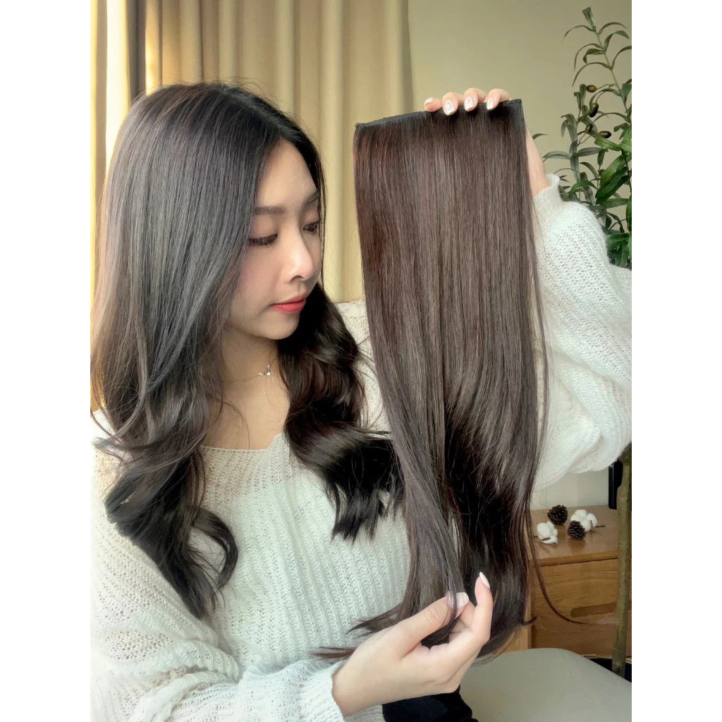 แฮร์พีชผมแท้100% (พร้อมส่ง/สั่งผลิต1วัน)
