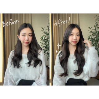 แฮร์พีชผมแท้100% (พร้อมส่ง/สั่งผลิต1วัน)