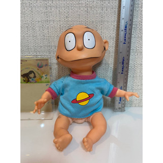 Nickelodeon Rugrats Tommy Pickles 1993 - Applause Vintage Vinyl Plush Doll ของแท้ สภาพ95% ป้ายตัด