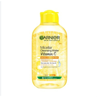 Garnier การ์นิเย่ ไมเซล่า คลีนซิ่ง วอเตอร์ วิตามินซี มี 2 ขนาดให้เลือก  ล้างเครื่องสำอาง