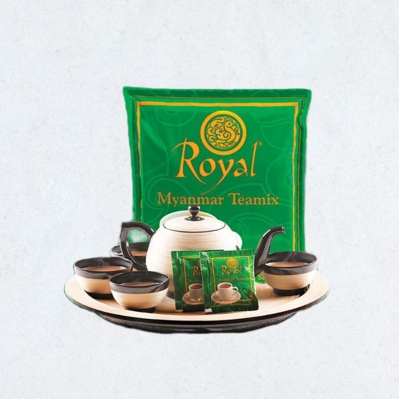 ชาพม่า รอยัล Royal Myanmar Teamix (ชาชื่อดังของพม่า ) มีฮาลาล Halal
