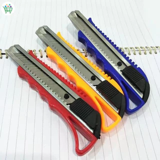 🔥ราคาขายส่ง🔥 ที่ตัดกระดาษ มีดคัตเตอร์ คัตเตอร์ขนาดใหญ่ราคาถูก ขนาดเล็ก ใบมีดคม มีดยูทิลิตี้ พกพาง่าย