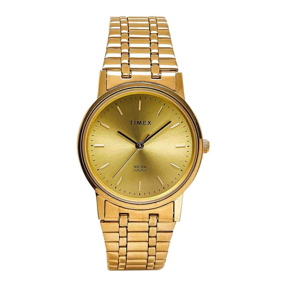 TIMEX TW00A304E นาฬิกาข้อมือผู้หญิง สายสแตนเลส หน้าปัด 32.7 มม.