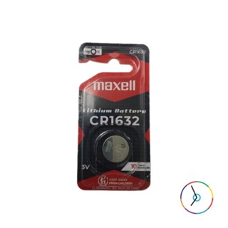 ถ่านกระดุม ถ่านรีโมทรถยนต์ Maxell CR1632 , 1632 (แพค 1 ก้อน) ของแท้ 100%