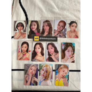 การ์ด wjsn photocard พร้อมส่ง✨ pob/album photocards สภาพดี ไม่มีตำหนิ