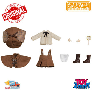 พร้อมส่ง+โค้ดส่วนลด Doll Outfit Set: Detective - Girl (Brown): Nendoroid Doll by Good Smile Company  (ลิขสิทธิ์แท้)