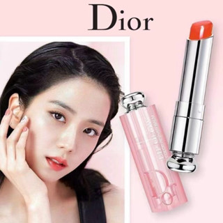 【มีป้ายSEPHORA】Dior Addict Lip Glow #012#004#008#001 3.2g ลิปดิออร มอบความชุ่มชื่นให้ริมฝีปาก ลิปมันเปลี่ยนสี แท้100%