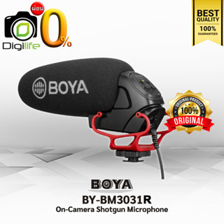 ลดล้างสต๊อก** Boya Microphone BY-BM3031R ไมโครโฟน Shotgun ไมค์ติดกล้อง คุณภาพสูง / Digilife installment