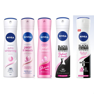 (150ML.) Nivea นีเวีย สเปรย์ลดเหงื่อและระงับกลิ่นกาย