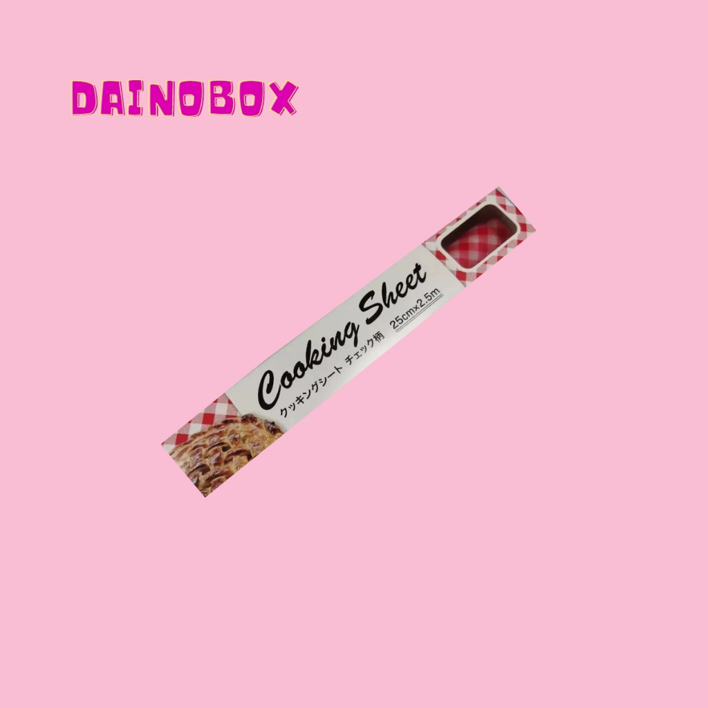 กระดาษรองอบ Cooking Sheet pink table