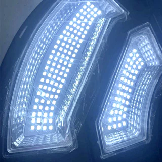 ไฟจานกลม สว่างยันเช้า UFO 100000W 750LED ของดี UFO Square Light ไฟโซล่าเซลล์ Solar Street Light
