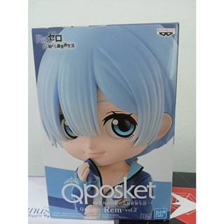 Q posket เรม รุ่น2 (ชุดน้ำเงิน) รีซีโร่ Q posket Re: Zero Figure - Rem Vol.2