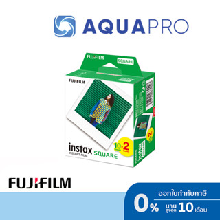 Fujifilm Instax Square Film x 2 ฟิล์มขอบขาว 10 แผ่น x 2 ของแท้