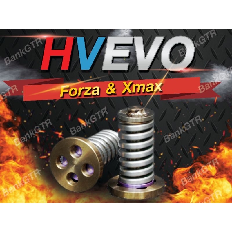 HVEvo ชุดวาล์วอัพเกรดโช๊คหน้า Forza - Xmax ทุกเจน✓ >ทักแชท<ก่อนสั่ง